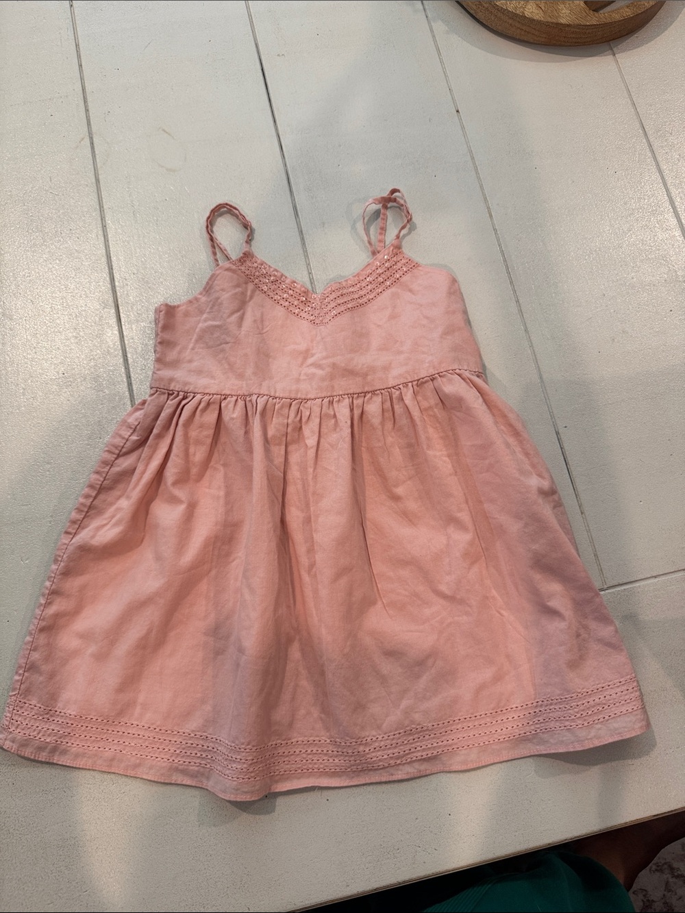 GAP Pink Cotton Spaghetti Strap Tank